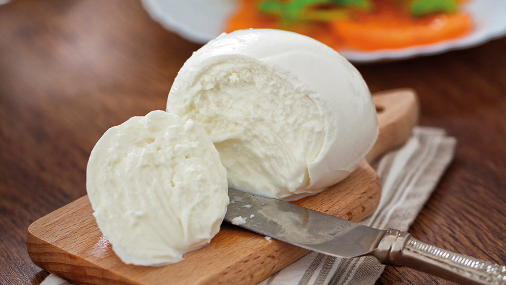 homemade mozzarella for pizza